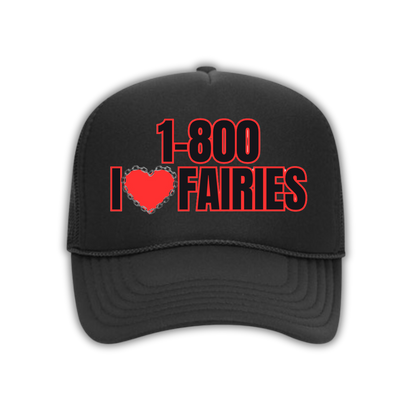 1800- I HEART FAIRIES TRUCKER