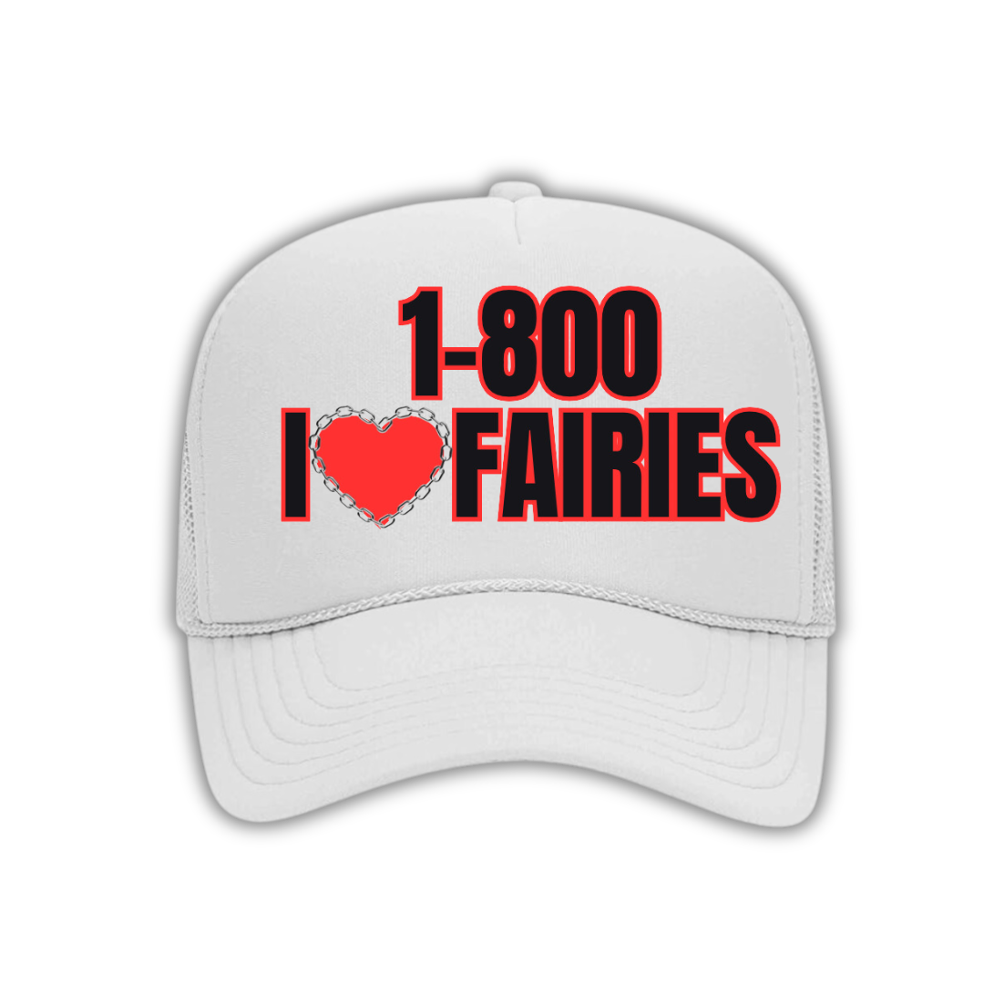 1800- I HEART FAIRIES TRUCKER